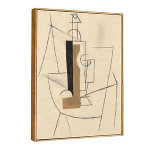 Lienzo enmarcado Giclee Impresión Arte Serie #42 por Pablo Picasso Decoración del Hogar 24"x32" - Imagen 1 de 8