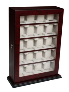 Quality Watch Jewelry Display Storage Holder Case Glass Box Organizer Gift r - Picture 1 of 4