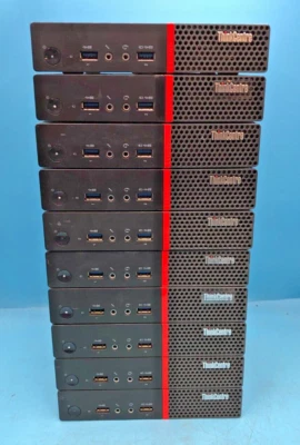 JOB LOT x10 Lenovo ThinkCentre M700 Mini PC Pentium/8GB RAM/500GB HDD/WIN/WI-FI - Image 1 of 4