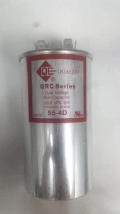 Motor Run Capacitor 55mfd 55uf 440V 440VAC 370V Round Metallized +UsFreeSHip - Picture 1 of 2