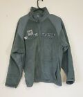 Usaf Air Force Sage Green Fleece Jacket Cold Weather Men's Large