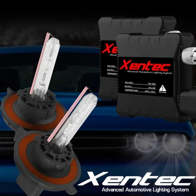 8000K HID XENON H4/HB2/9003 LOW BEAM HEAD LIGHT BULB CONVERSION KIT W/BALLAST C3 - Image 1 of 4