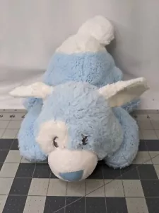 Aurora Baby Blue Dog Plush Puppy 12 Inch Lil Tushies Stuffed Animal Toy - Picture 1 of 11
