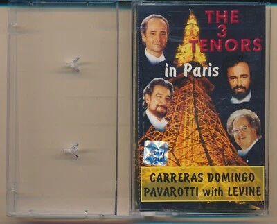 Carreras Domingo Pavarotti The 3 Tenors In Paris 1998 Cassette Made in Ukraine Foto 1 de 4