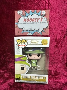 Funko Pop! Royals - Queen Elizabeth II in Green Dress Vinyl Figure - Foto 1 di 8