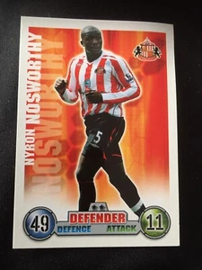 Match Attax 2007-08 Sunderland Nyron Nosworthy - Picture 1 of 2