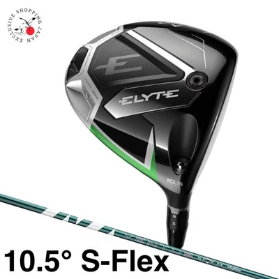 Callaway Golf ELYTE Driver 1 Wood 10.5° S-Flex VENTUS GREEN 50 Graphite Shaft RH - Image 1 of 4