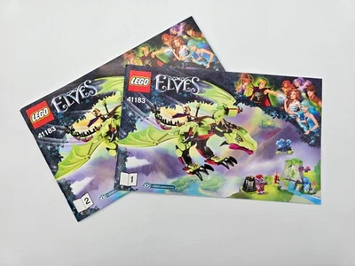 LEGO Elves 41183: The Goblin King's Evil Dragon INSTRUCTIONS ONLY - Image 1 of 4