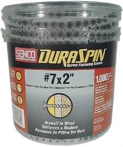 Senco 07A200P Duraspin Gray Phosphate Steel Collated Drywall Screws 2 L in. - Picture 1 of 2