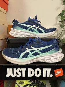 ASICS Novablast 2 WOMEN'S Running Shoe Lapis Lazuli Blue White- US W 11 EU 43.5. - Picture 1 of 8