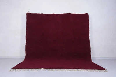 Moroccan Rug - Handmade Beni Ourain Style - 8x10 area rug - Large authentic - Image 1 of 4