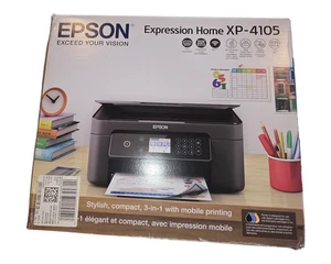 Epson Expression Home XP-4105 All-In-One Inkjet Printer - Picture 1 of 5