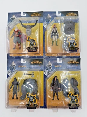 Lord of the Rings: The War of the Rohirrim Build-A-Figure Snow Troll Set of 4 - Image 1 of 2