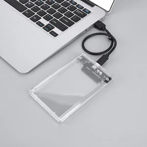USB 3.1/Type C HDD/SSD Case Portable SSD Case for 2.5 Inch SATA HDD SSD - Afbeelding 1 van 18