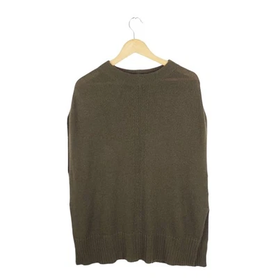 Jigsaw Women's Brown Linen/Cashmere Sleeveless Tunic Jumper Size M/L - Image 1 of 4