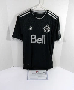 2019 Vancouver Whitecaps FC Fredy Montero #12 Game Used Signed Black Jersey S 9 - Picture 1 of 12
