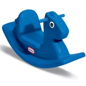Schaukelpferd blau, 33,00 L x 10,00 B x 17,50 H cm - Bild 1 von 3