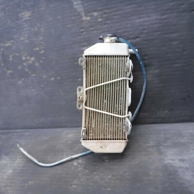 2007 YAMAHA YZ250F FILL SIDE RIGHT RADIATOR & HOSES YZ 250F 06 07 08 09 - Image 1 of 4