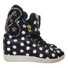 Manoush black wedge sneakers with white polka dots RPP 455$