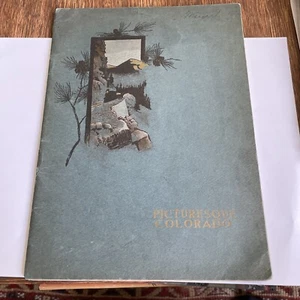 1903 PICTURESQUE COLORADO RR TRAVEL TRAIN RAILROAD - Picture 1 of 9