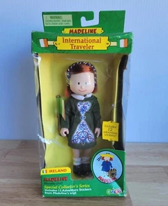 MUÑECA MADELINE INTERNATIONAL VIAJERO 8" IRLANDA IRLANDESA RARA SERIE DE COLECCIONISTAS - Imagen 1 de 10