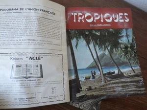 REVUE DES TROUPES COLONIALES TROPIQUES Année 1955 complète - Picture 1 of 7