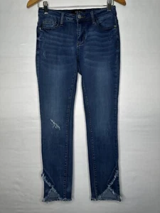 Jeans donna Judy blu skinny fit orlo grezzo taglia 3/26 JB8458 - Foto 1 di 9