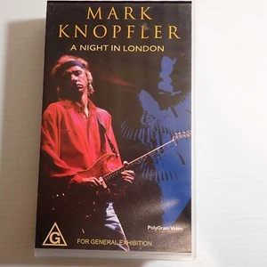 Mark Knopfler - A Night In London VHS Tape - Video Cassette, Music Dire Straits - Picture 1 of 4