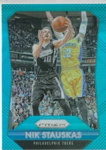 2015-16 Panini Prizm tarjeta de baloncesto azul claro #9 Nik Stauskas 189/199 - Imagen 1 de 2