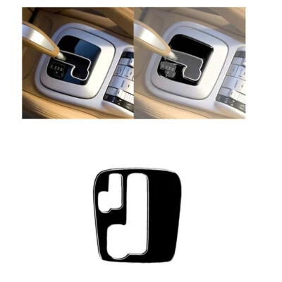 Capa de engrenagem automática preta brilhante ABS para Porsche Cayenne Sport SUV 2003-2010  - Imagem 1 de 4