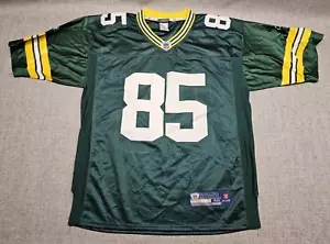 Greg Jennings Jersey Size 48 Reebok Onfield Green Bay Packers Sewn NFL - Picture 1 of 9