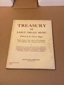 Treasury Of Early Organ Music Organ Classics Edited By E. Power Biggs (1947) - Picture 1 of 22