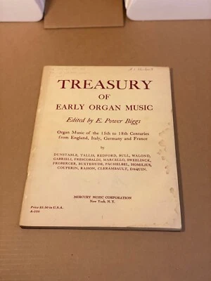 Treasury Of Early Organ Music Organ Classics Edited By E. Power Biggs (1947) - Image 1 of 4