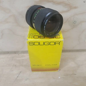 Soligor 35-80MM Zoom+Macro 1:3.5 4.8 9854281 Camera Lens  - Picture 1 of 8