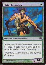 MTG - 9th Edition - Elvish Berserker- 2X - Foil - NM