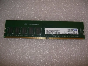 Mémoire DDR4 ECC 16 Go RAM UDIMM 2400 MHz ATP X4C16QE8BNRCME-E-LI1 - Photo 1/2
