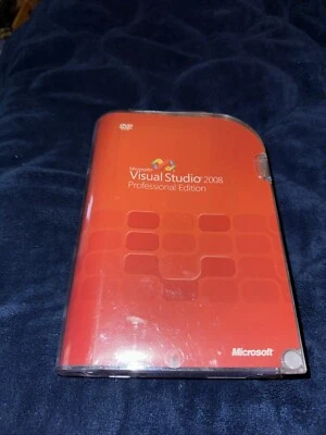 Microsoft Visual Studio 2008 Professional, SKU C5E-00245 + SQL Server 2005 w/key - Image 1 of 4