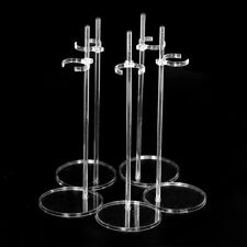 5Sets Transparent Acrylic Support For 11.5" 1/6 Doll Display HolderFixed Base