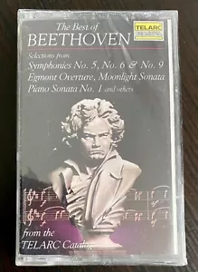 BEETHOVEN (THE BEST OF) Audiophile Cassette ©1990 TELARC® TDK SA-II NOS SEALED - Picture 1 of 4
