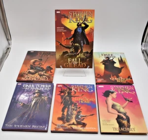 The Dark Tower Hardcover Graphic Novels Lot of 6 Marvel Comic Stephen King - Picture 1 of 13