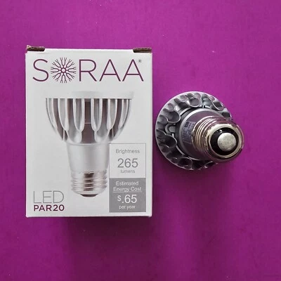 SORAA LED Lamp Briliant PAR 20 36°FL 265 Lumens 5.4W SP20-05-36D-830-03 - Image 1 of 4