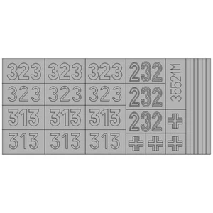 EDUARD XT055 - 1/35 Scale MARKINGS PAINT MASK for ACADEMY TIGER I MID - Picture 1 of 3