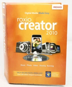 Roxio Creator 2010 - New Sealed - Picture 1 of 9