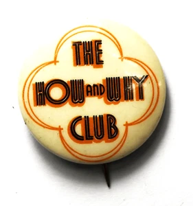 Wie und warum Club Pinback 23 mm Knopf - Bild 1 von 3