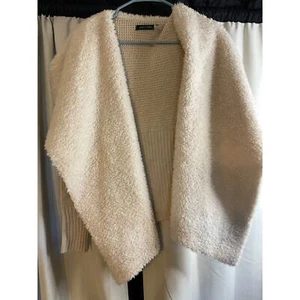 Gaby & Eden Damen Strickjacke offen Wasserfall vorne Größe Medium cremefarben - Bild 1 von 12