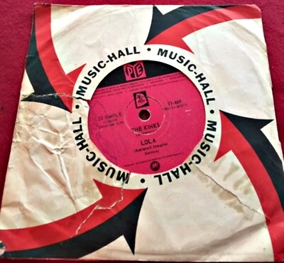 THE KINKS - LOLA / BERKELEY MEWS  -  7" - ARGENTINA - Image 1 of 4