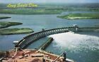 Cornwall Ontario Canada Long Sault Dam St Lawrence Seaway Vintage Postcard