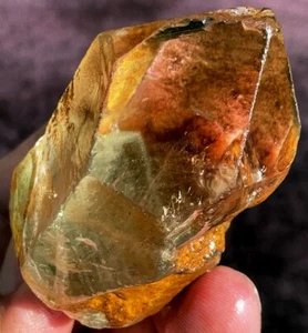 128.2g 1PC Amazing! Natural Phantom Green Ghost Lemuria Crystal Specimen ie2208 - Picture 1 of 12