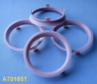 A701651 4x pierścienie centrujące 70,1 mm 65,1 mm do felg aluminiowych fioletowy 118