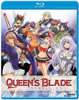 Queen's Blade Rebellion Complete Collection (Blu-ray) English, Japanese w/Subs - Image 1 of 4